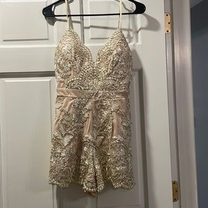 Gold Xenia romper